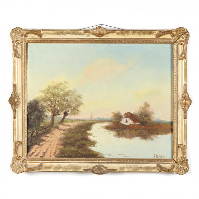 vintage-dutch-landscape-painting