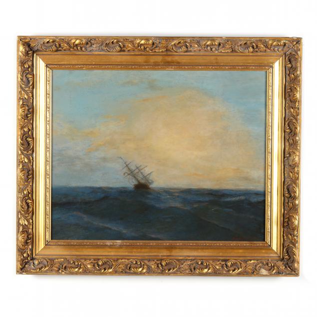 a-vintage-maritime-painting-of-a-ship-at-sea