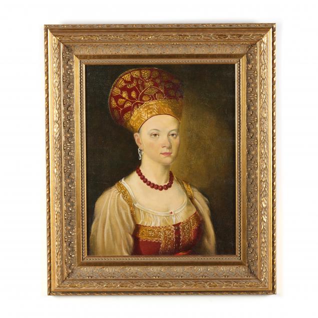 after-ivan-petrovich-argunov-russian-1727-1802-painting-of-a-woman-in-russian-costume