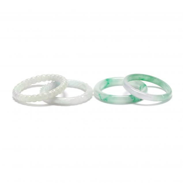 four-jade-bangles