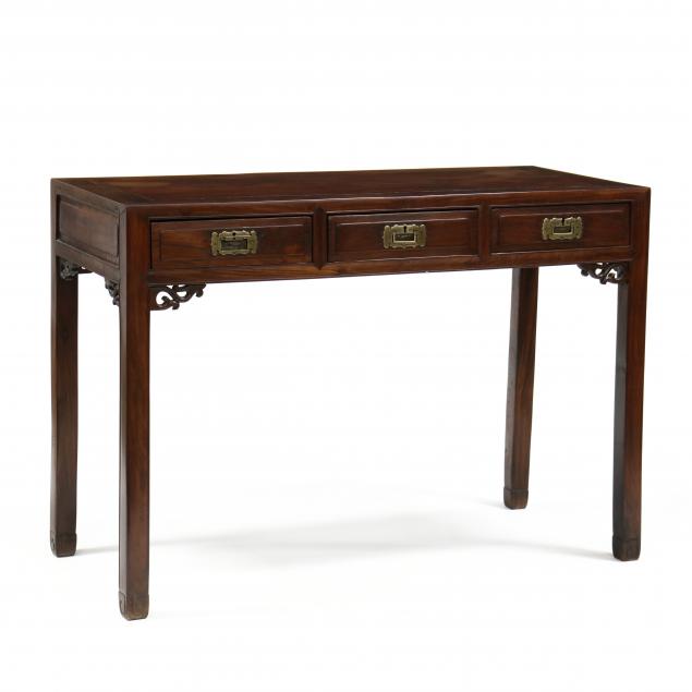 chinese-three-drawer-writing-table