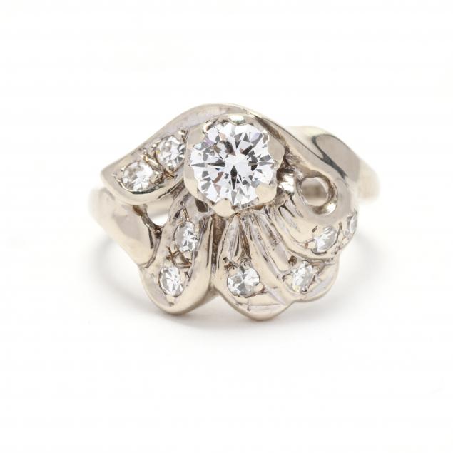 vintage-white-gold-and-diamond-ring