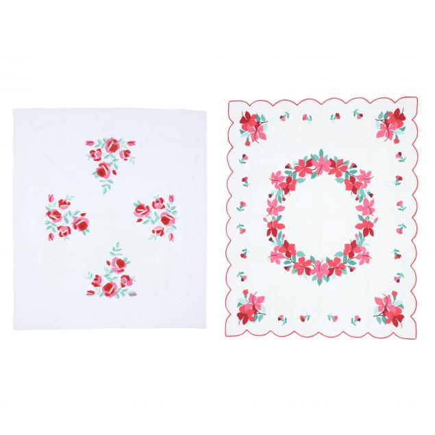 two-applique-quilts