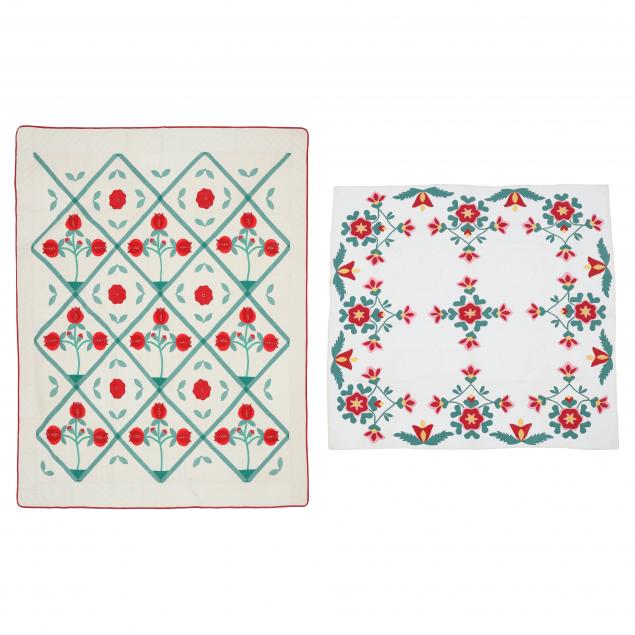 two-floral-applique-quilts-to-return