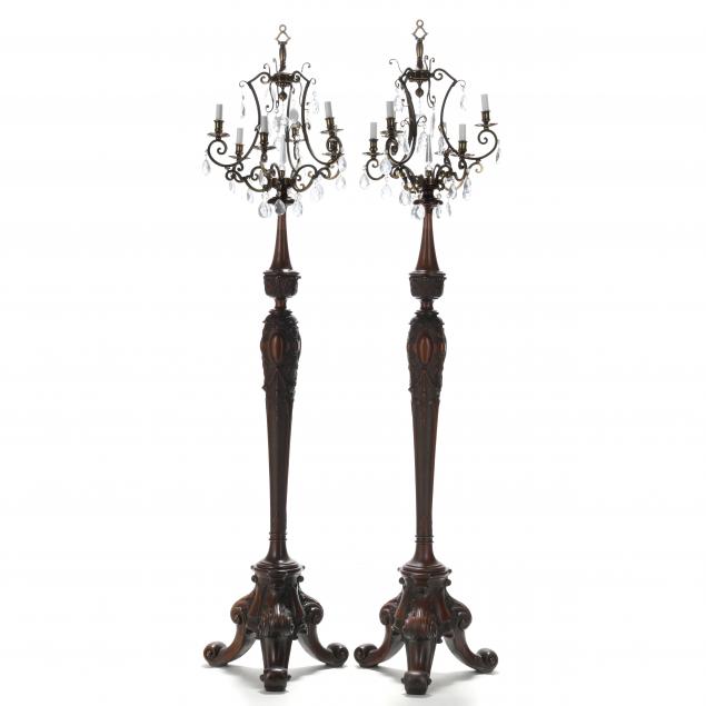 pair-of-belle-epoque-carved-mahogany-torchiere-floor-lamps