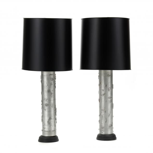 pair-of-vintage-cast-aluminum-wallpaper-stamp-lamps
