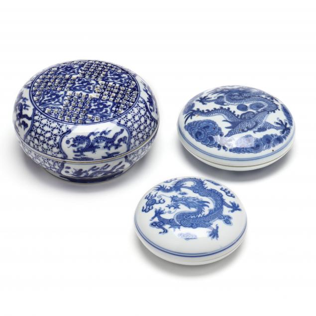 a-group-of-three-chinese-blue-and-white-porcelain-boxes-with-covers