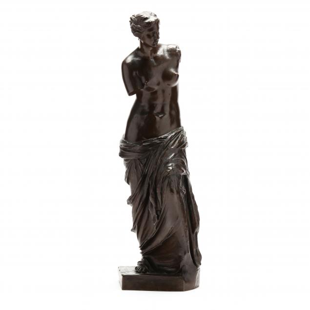 an-antique-french-bronze-model-of-venus-de-milo-cast-by-ferdinand-barbedienne