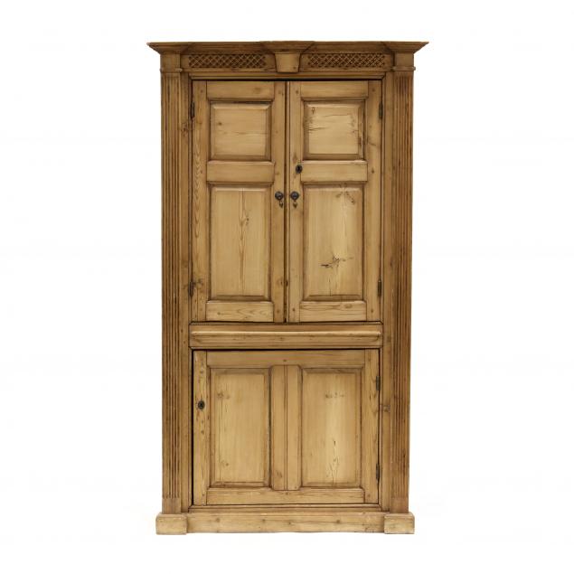 continental-pine-diminutive-corner-cupboard