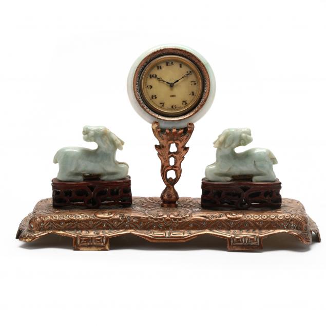 manner-of-edward-farmer-chinoiserie-desk-clock-with-jade-mounts