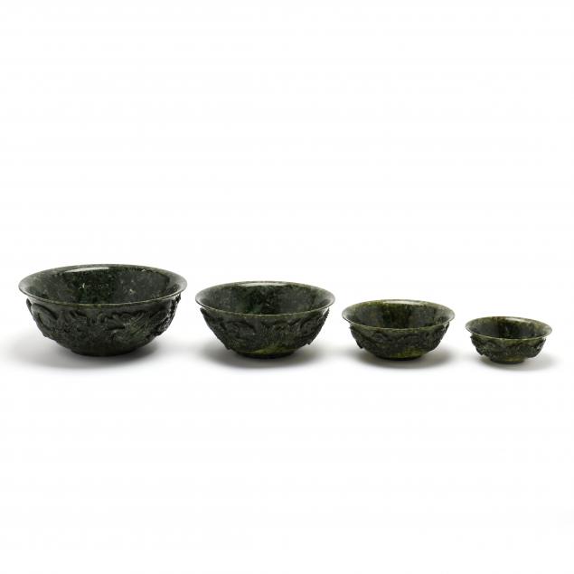 a-set-of-four-nesting-carved-spinach-jade-hard-stone-bowls