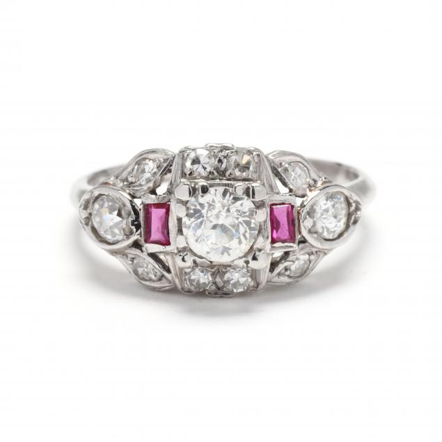 antique-platinum-diamond-and-ruby-ring