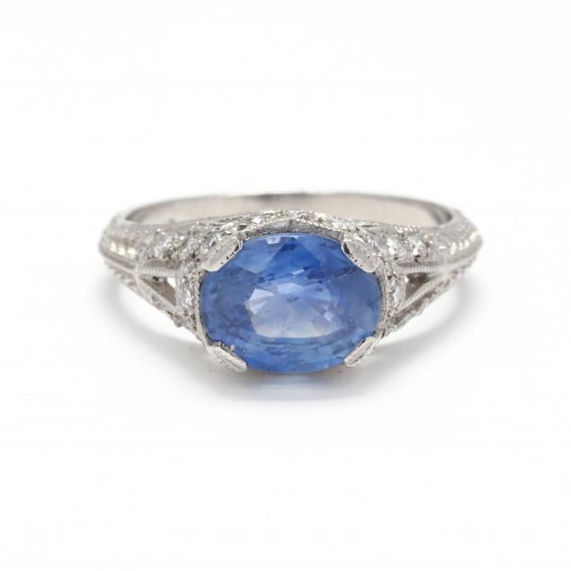 platinum-sapphire-and-diamond-ring