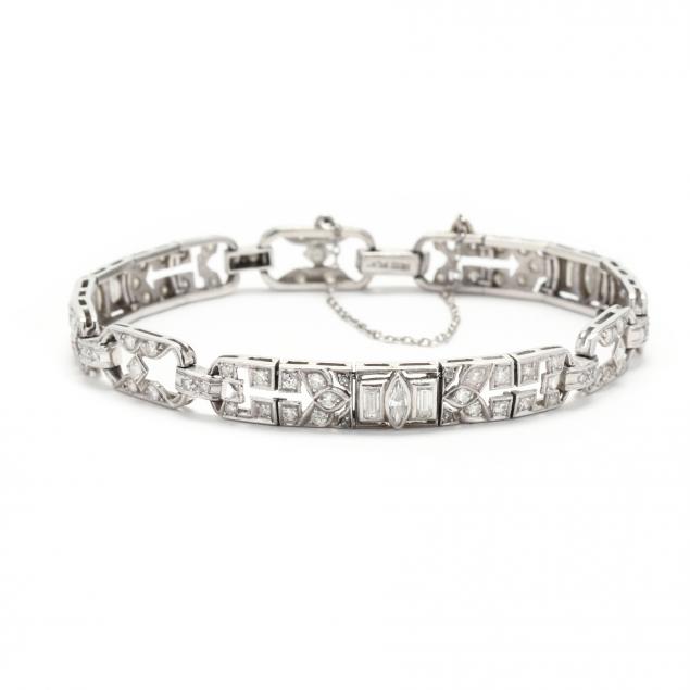 vintage-platinum-and-diamond-bracelet