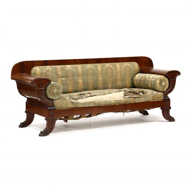 american-classical-carved-mahogany-sofa