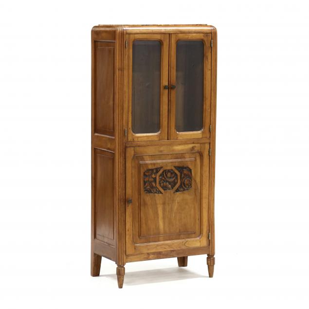 french-art-deco-diminutive-walnut-cabinet