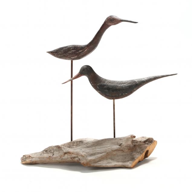two-fine-contemporary-decoys-on-driftwood