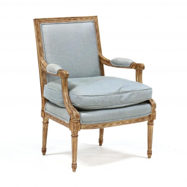 louis-xvi-style-carved-and-upholstered-fauteuil