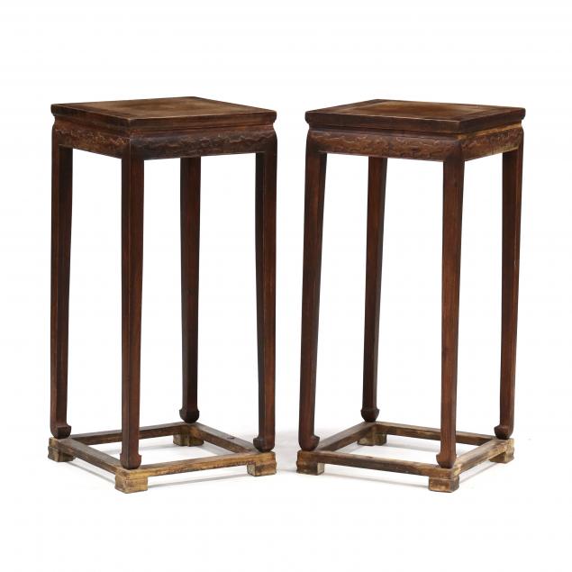 pair-of-chinese-carved-hardwood-stands