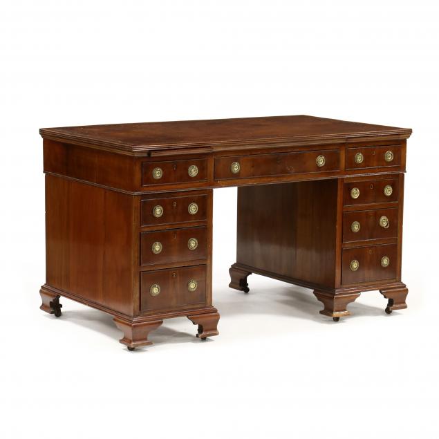 edwardian-mahogany-double-pedestal-desk