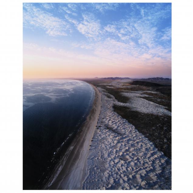 adriel-heisey-american-b-1957-i-beach-with-dunes-puerto-lobos-and-cabo-tepoca-mexico-i