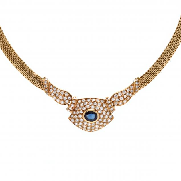 gold-sapphire-and-diamond-necklace