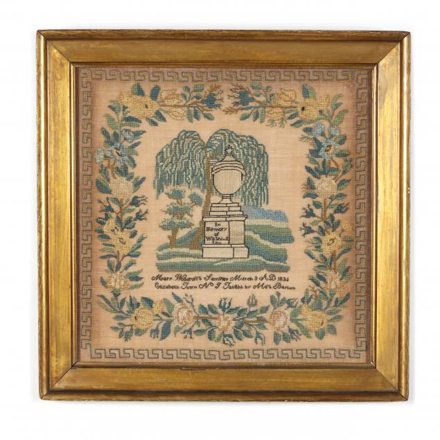 mary-woodruff-s-george-washington-memorial-sampler-dated-1835-new-jersey