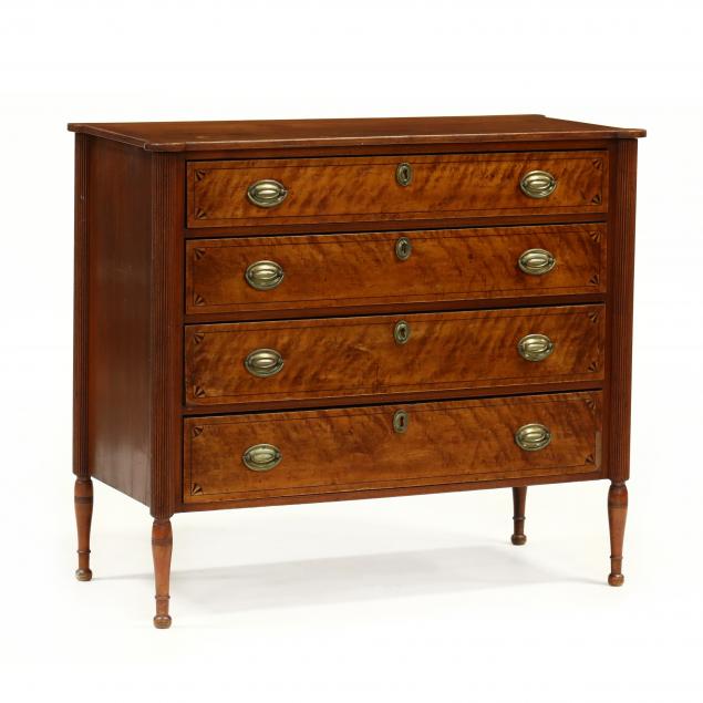 new-england-federal-figured-maple-inlaid-chest-of-drawers