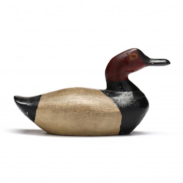 ivey-stevens-va-1876-1947-canvasback-miniature