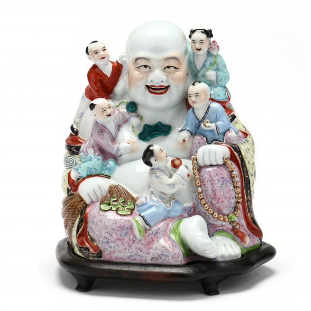 a-chinese-famille-rose-porcelain-laughing-buddha-sculpture