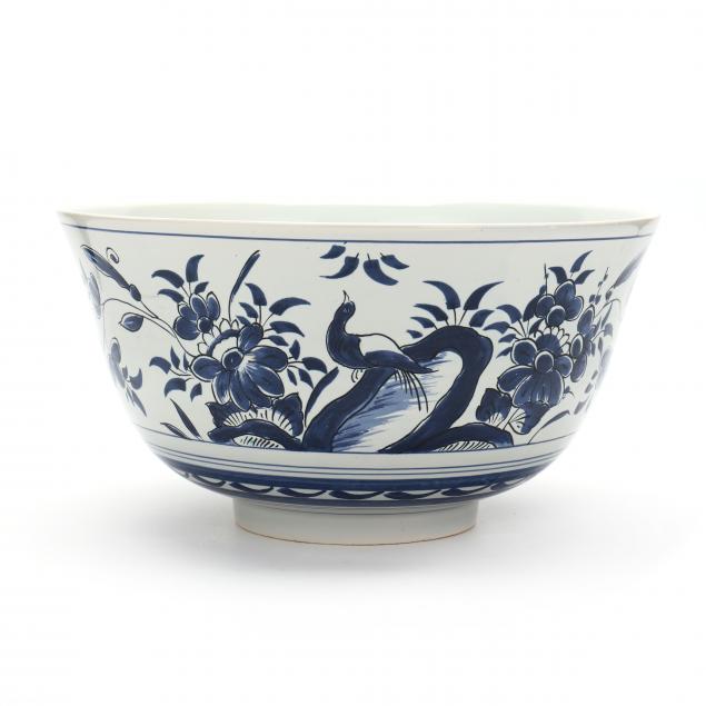 ceramic-delft-punch-bowl-for-colonial-williamsburg