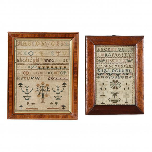 two-small-18th-century-needlework-samplers-england