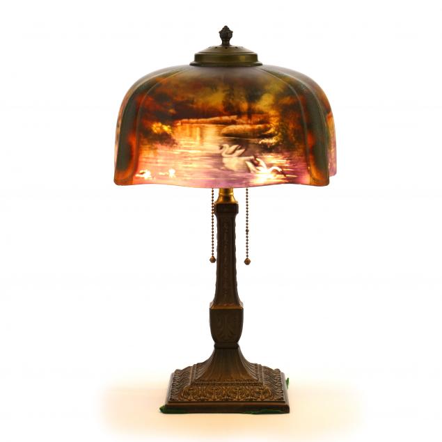 attributed-to-pittsburgh-reverse-painted-table-lamp-with-swans