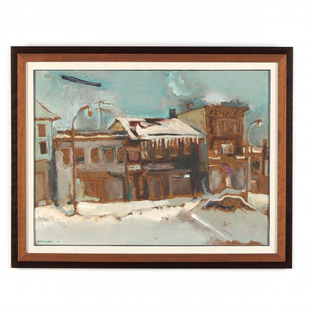 sterling-strauser-american-1907-1995-street-scene-in-snow