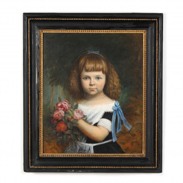 english-school-19th-century-portrait-of-a-young-girl-with-roses