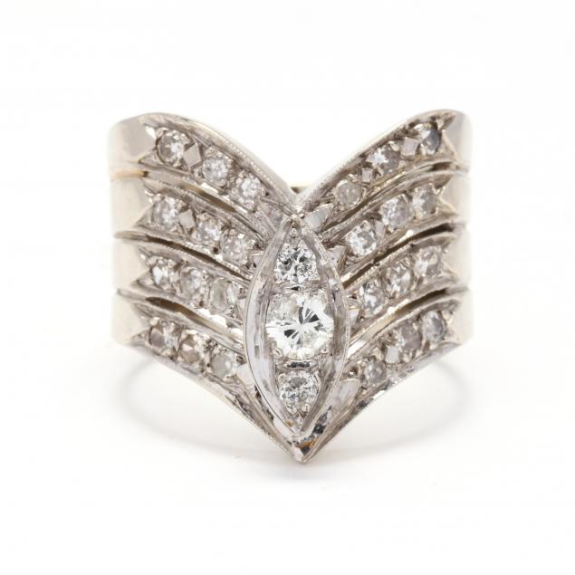 white-gold-and-diamond-ring