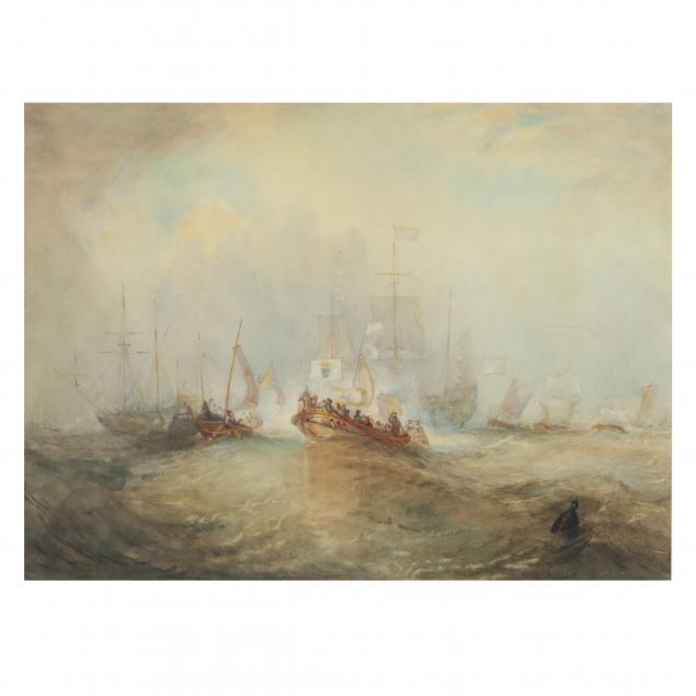 english-school-circa-1900-maritime-illustration-with-flotilla
