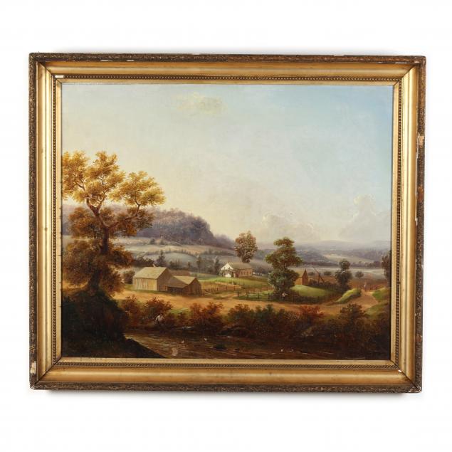 continental-school-19th-century-landscape-with-farmstead