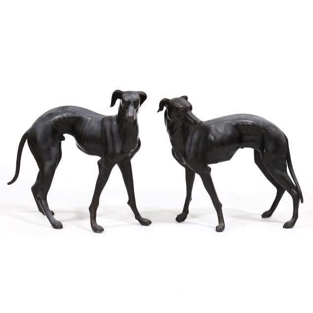 lifesize-pair-of-vintage-bronze-greyhounds
