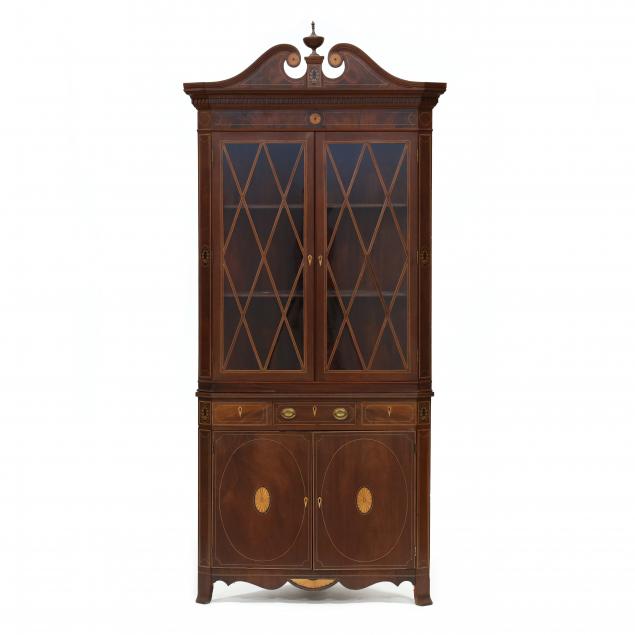 edwardian-inlaid-mahogany-corner-cabinet