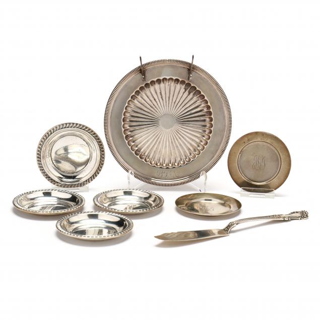 an-assembled-set-of-sterling-silver-butter-serving-pieces