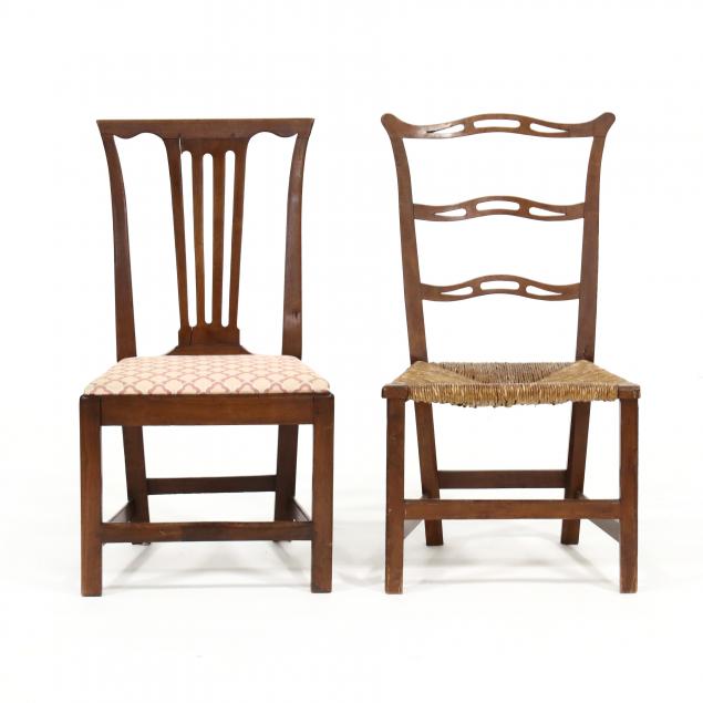 two-american-chippendale-side-chairs