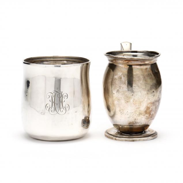 two-american-sterling-silver-mugs