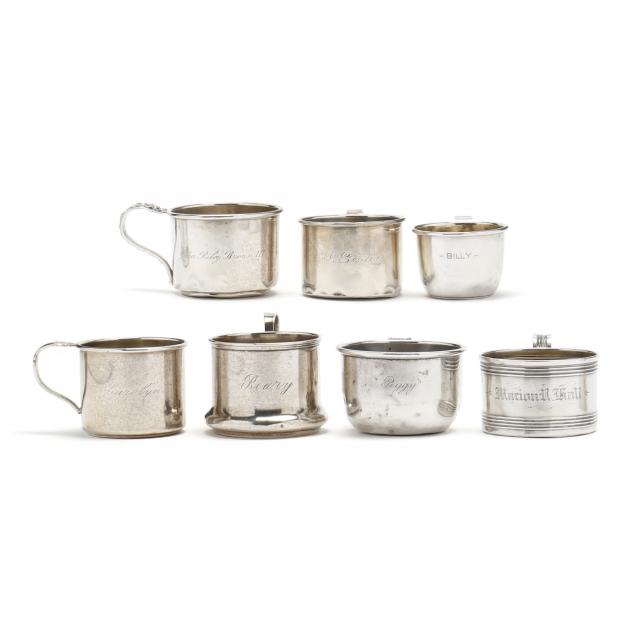seven-american-sterling-silver-baby-cups