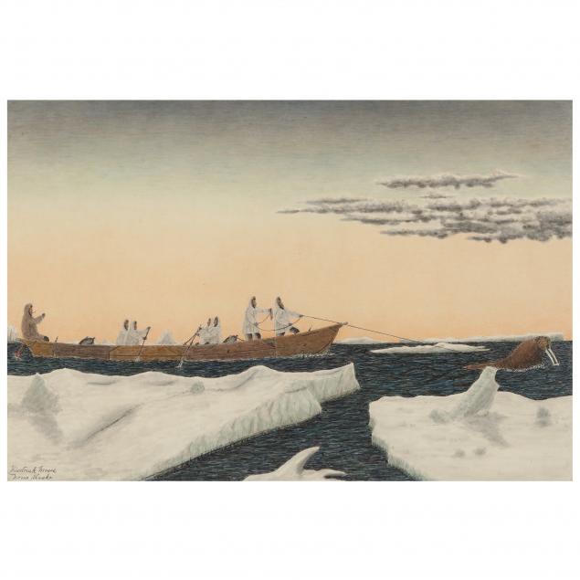 james-kivetoruk-moses-inupiaq-1903-1982-walrus-hunt
