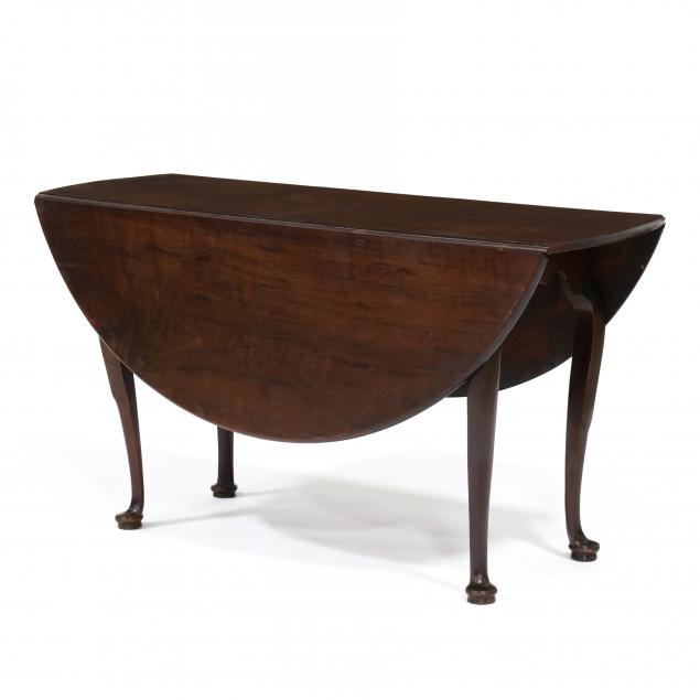 american-queen-anne-walnut-drop-leaf-dining-table