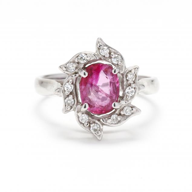white-gold-pink-sapphire-and-diamond-ring