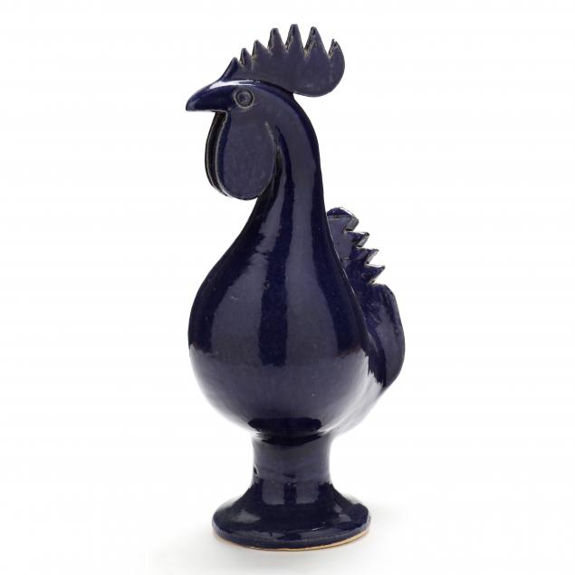 folk-pottery-rooster-edwin-meaders-cleveland-ga-1921-2015
