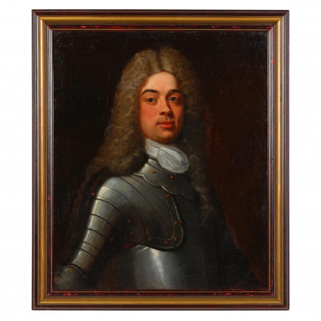 manner-of-sir-godfrey-kneller-british-1646-1743-portrait-of-a-man-in-armor