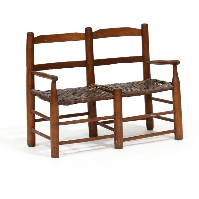 primitive-child-s-double-back-settee